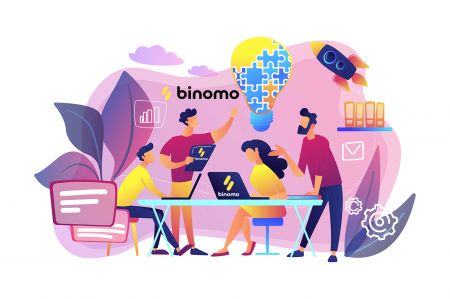 Hvordan bli med i affiliateprogram og bli partner i Binomo