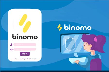Come aprire un account e accedere a Binomo