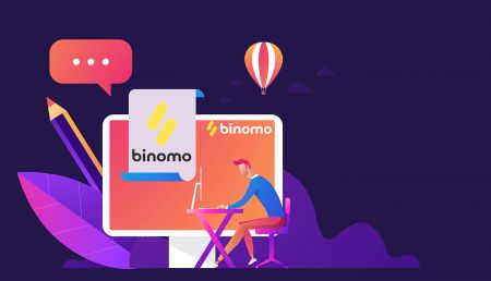 Како да се регистрирате и да се најавите на сметка во Binomo trading