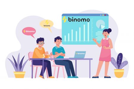 Binomo တွင်မှတ်ပုံတင်ပြီးကုန်သွယ်မှုနည်း