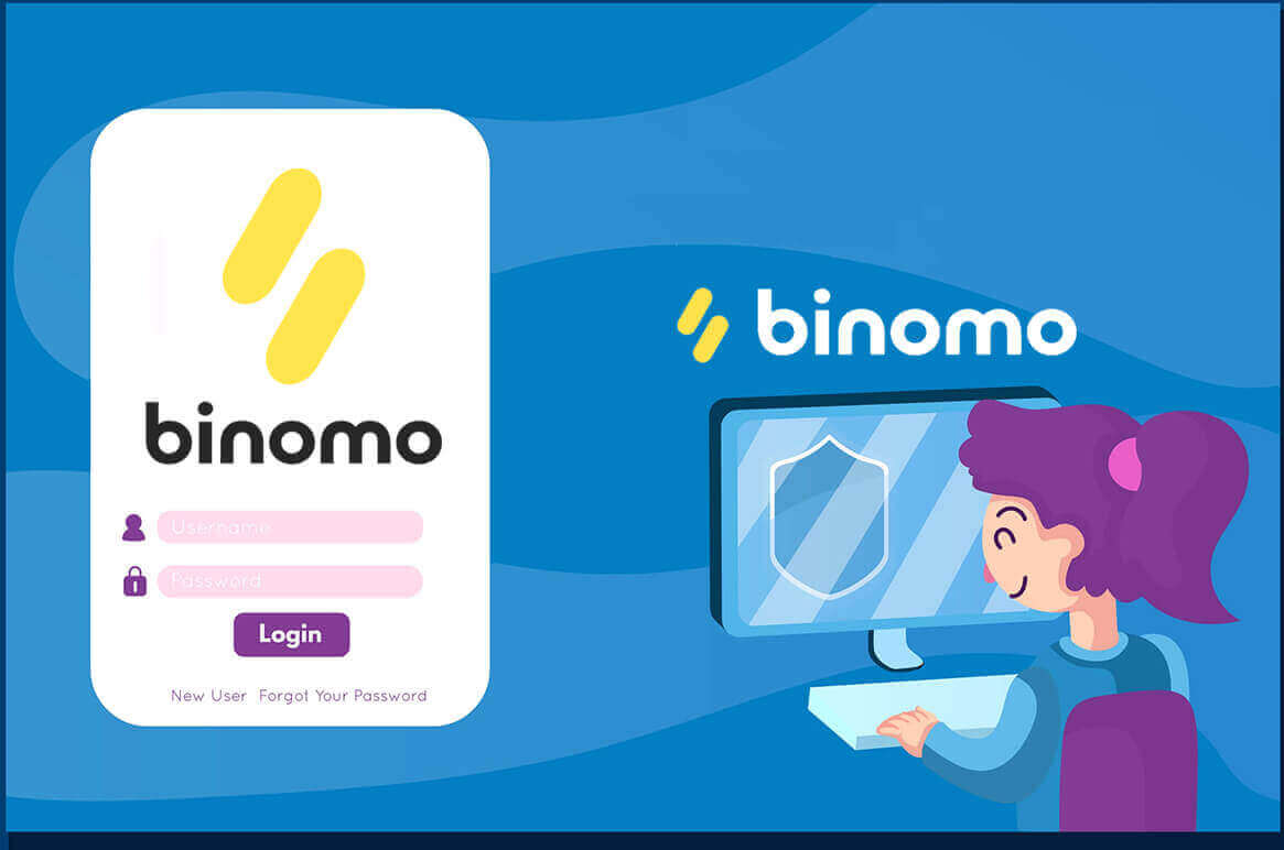 كيفية فتح حساب وتسجيل الدخول إلى Binomo 