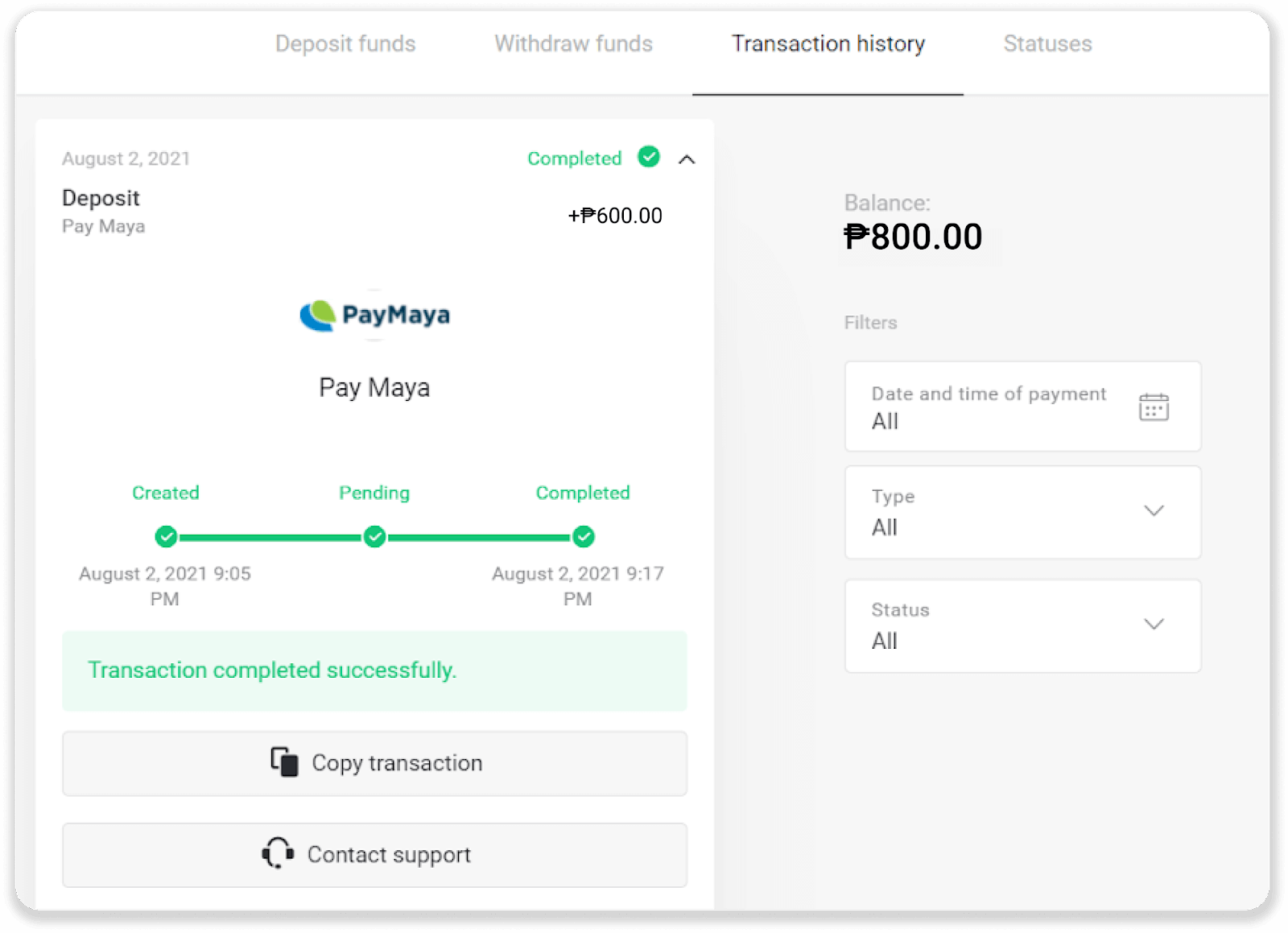 Depozitoni fonde në Binomo përmes kartave bankare të Filipineve (Visa / MasterCard / JCB), Transferta Bankare (BDO Internet Banking) dhe kuletat elektronike (GCash, GrabPay, Paymaya, Coins.ph, AstroPay, Webmoney WMZ, Advcash, Perfect Money) Depozitoni fonde në Binomo përmes kartave bankare të Filipineve (Visa / MasterCard / JCB), Transferta Bankare (BDO Internet Banking) dhe kuletat elektronike (GCash, GrabPay, Paymaya, Coins.ph, AstroPay, Webmoney WMZ, Advcash, Perfect Money)