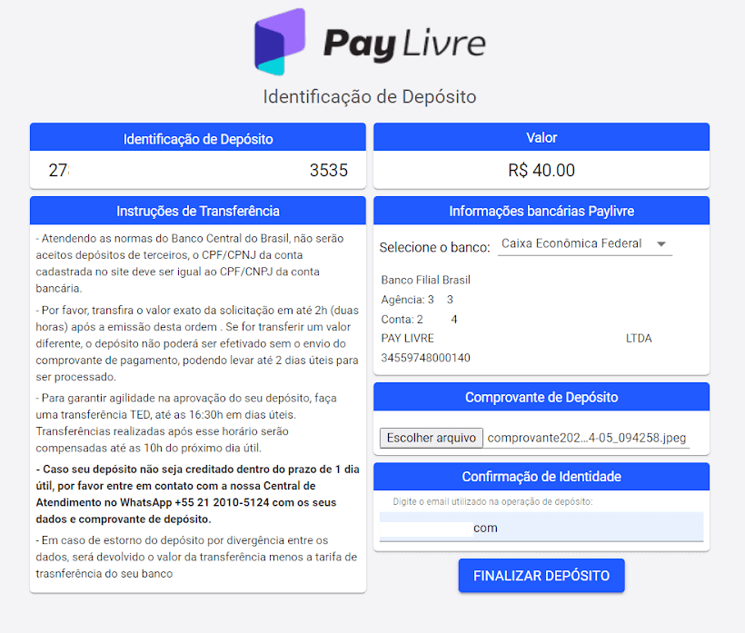 Deposit Funds on Binomo via Brazil Internet Banking (Bank Transer, Paylivre, Loterica, Itau, Boleto Rapido) and E-wallets (Picpay, Astropay, Banco do Brasil, Santander, Bradesco, Neteller, Skrill, WebMoney, Advcash) Deposit Funds on Binomo via Brazil Internet Banking (Bank Transer, Paylivre, Loterica, Itau, Boleto Rapido) and E-wallets (Picpay, Astropay, Banco do Brasil, Santander, Bradesco, Neteller, Skrill, WebMoney, Advcash)