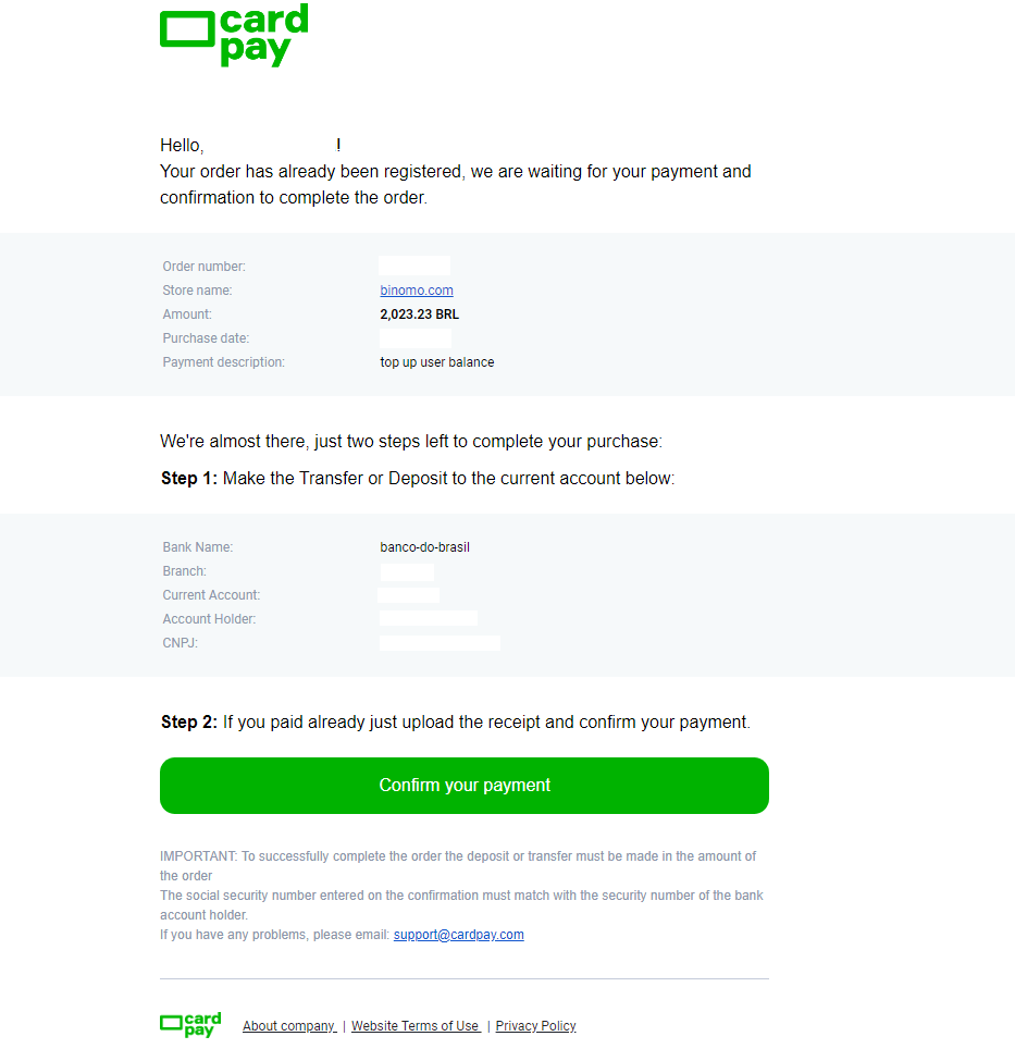 Deposit Funds on Binomo via Brazil Internet Banking (Bank Transer, Paylivre, Loterica, Itau, Boleto Rapido) and E-wallets (Picpay, Astropay, Banco do Brasil, Santander, Bradesco, Neteller, Skrill, WebMoney, Advcash) Deposit Funds on Binomo via Brazil Internet Banking (Bank Transer, Paylivre, Loterica, Itau, Boleto Rapido) and E-wallets (Picpay, Astropay, Banco do Brasil, Santander, Bradesco, Neteller, Skrill, WebMoney, Advcash)