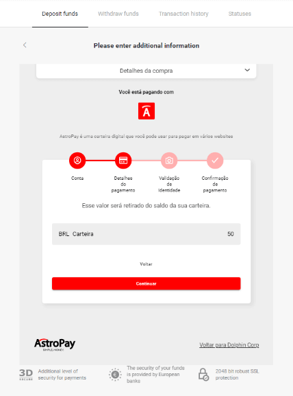 Lacagaha Debaajiga ah ee Binomo iyada oo loo marayo E-boorsada (Webmoney WMZ, Picpay, Neteller, Atropay, Cash U, Skrill, ADV lacag caddaan ah, Kaarka AstroPay, Lacag qumman) Lacagaha Debaajiga ah ee Binomo iyada oo loo marayo E-boorsada (Webmoney WMZ, Picpay, Neteller, Atropay, Cash U, Skrill, ADV lacag caddaan ah, Kaarka AstroPay, Lacag qumman)