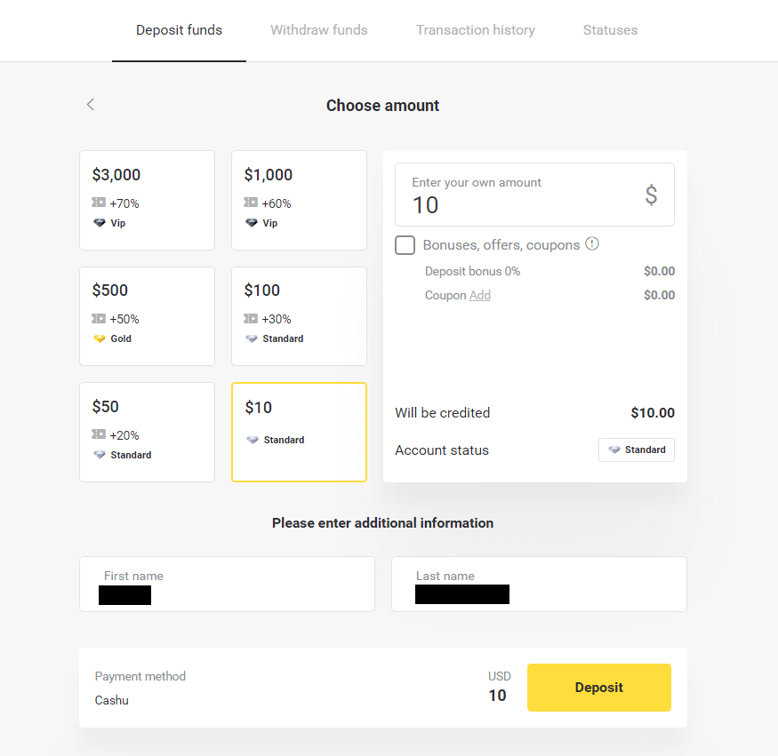 Lacagaha Debaajiga ah ee Binomo iyada oo loo marayo E-boorsada (Webmoney WMZ, Picpay, Neteller, Atropay, Cash U, Skrill, ADV lacag caddaan ah, Kaarka AstroPay, Lacag qumman) Lacagaha Debaajiga ah ee Binomo iyada oo loo marayo E-boorsada (Webmoney WMZ, Picpay, Neteller, Atropay, Cash U, Skrill, ADV lacag caddaan ah, Kaarka AstroPay, Lacag qumman)