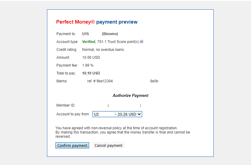 Lacagaha Debaajiga ah ee Binomo iyada oo loo marayo E-boorsada (Webmoney WMZ, Picpay, Neteller, Atropay, Cash U, Skrill, ADV lacag caddaan ah, Kaarka AstroPay, Lacag qumman) Lacagaha Debaajiga ah ee Binomo iyada oo loo marayo E-boorsada (Webmoney WMZ, Picpay, Neteller, Atropay, Cash U, Skrill, ADV lacag caddaan ah, Kaarka AstroPay, Lacag qumman)