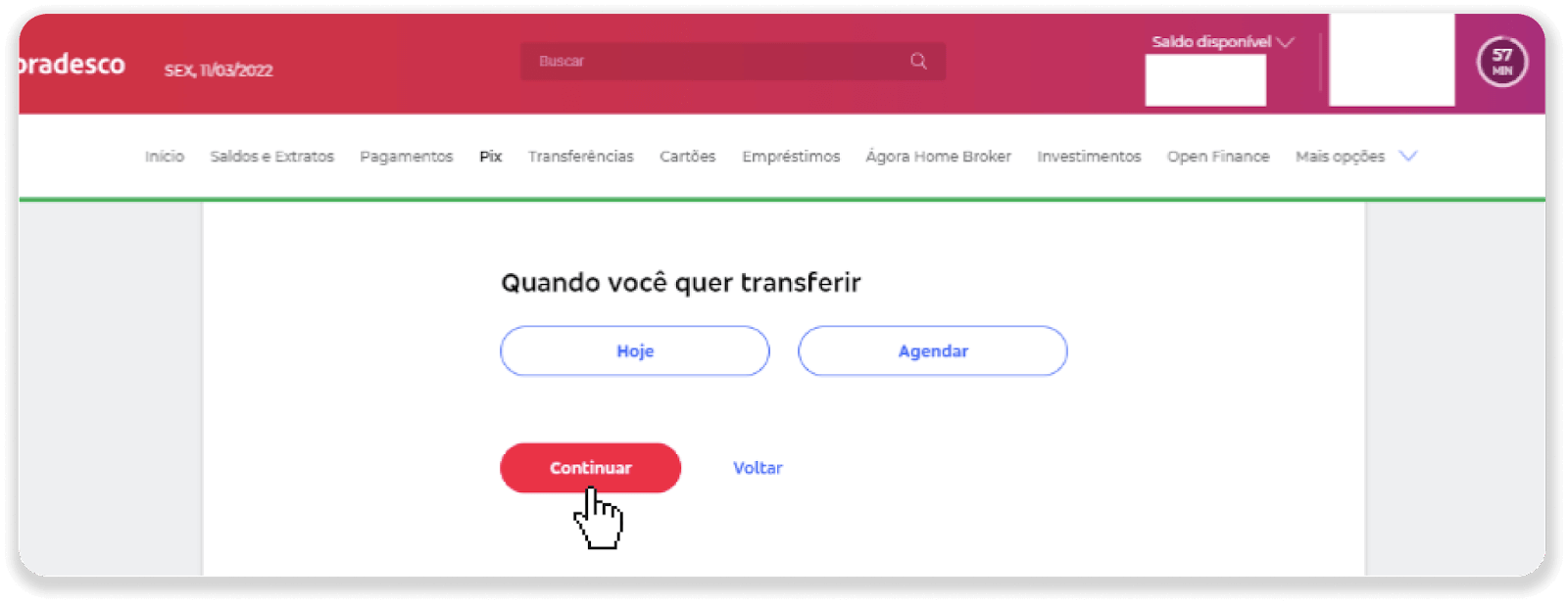 إيداع الأموال عبر التحويل البنكي (Itau، PicPay، Loterica، Boleto Rapido، Paylivre، Pagsmile، Bradesco، Santander) على Binomo