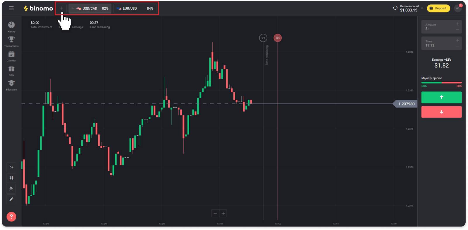 Cara Menyetor dan Berdagang di Binomo Cara Menyetor dan Berdagang di Binomo