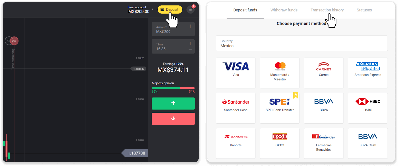 Cara Menyetor dan Berdagang di Binomo Cara Menyetor dan Berdagang di Binomo