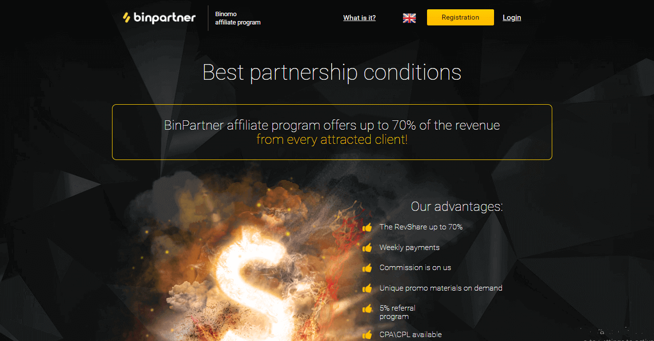 Kako se pridružiti Affiliate programu i postati partner u Binomo Kako se pridružiti Affiliate programu i postati partner u Binomo