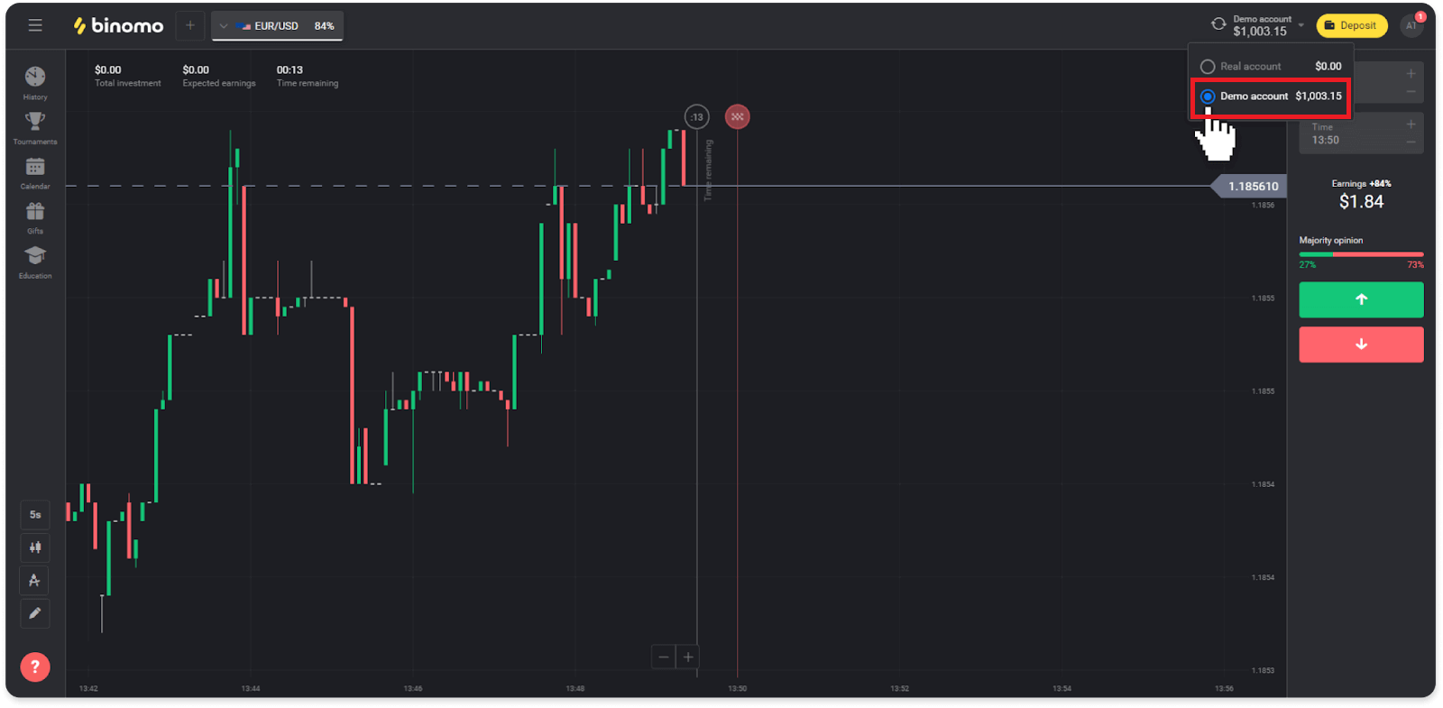 How to Login and start Trading CFD at Binomo How to Login and start Trading CFD at Binomo