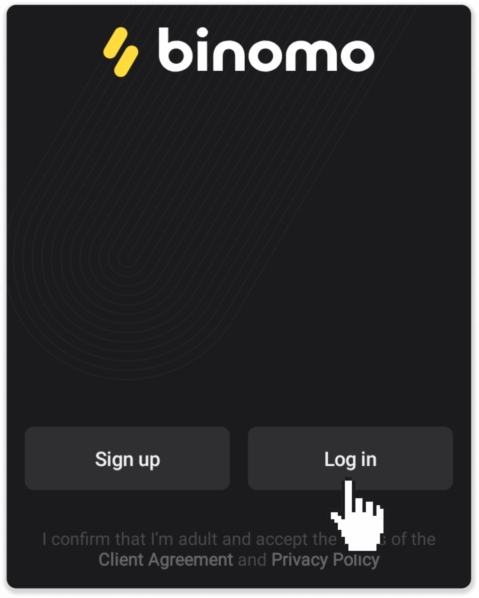 Como registrar e fazer login na conta no Binomo Como registrar e fazer login na conta no Binomo