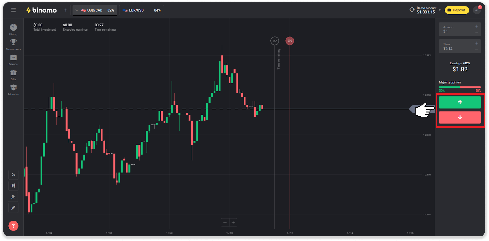 How to Deposit and Trade at Binomo How to Deposit and Trade at Binomo