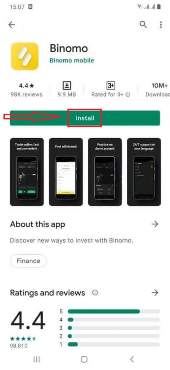 How to Use Binomo App on Android Phones How to Use Binomo App on Android Phones