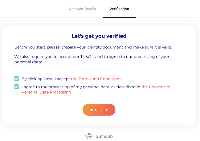 Com verificar el compte a Binomo Com verificar el compte a Binomo