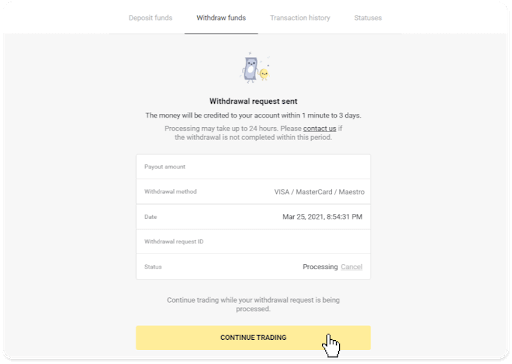 Jinsi ya Kutoa na Kufanya Amana katika Binomo Jinsi ya Kutoa na Kufanya Amana katika Binomo