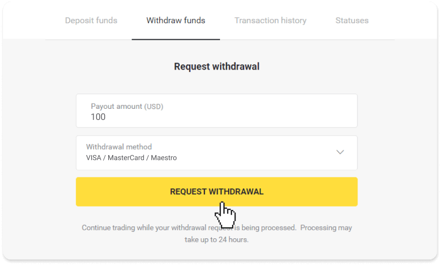 Jinsi ya Kutoa na Kufanya Amana katika Binomo Jinsi ya Kutoa na Kufanya Amana katika Binomo