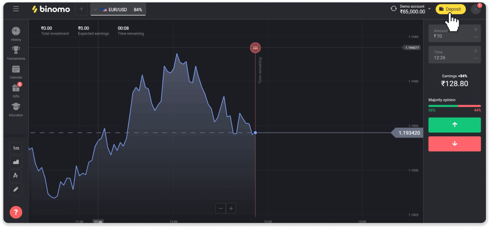 Jinsi ya Kutoa na Kufanya Amana katika Binomo Jinsi ya Kutoa na Kufanya Amana katika Binomo