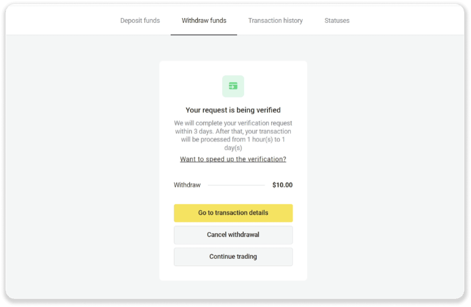 Как вывести средства из Binomo на мой электронный кошелек (Payfix, Webmoney WMZ, Tpaga, Perfect Money, ADV Cash, PayTM, Globe Pay, AstroPay, Jeton Wallet)