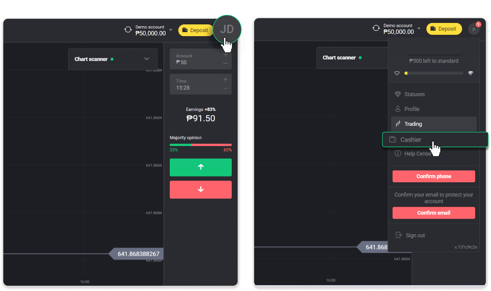 Cómo retirar fondos a mi cuenta bancaria (transferencia bancaria, banca por Internet, transferencia bancaria IMPS, transferencia bancaria NEFT, intercambiador indio, NetBanking, cuenta virtual, CEPbank, PIX) en Binomo
