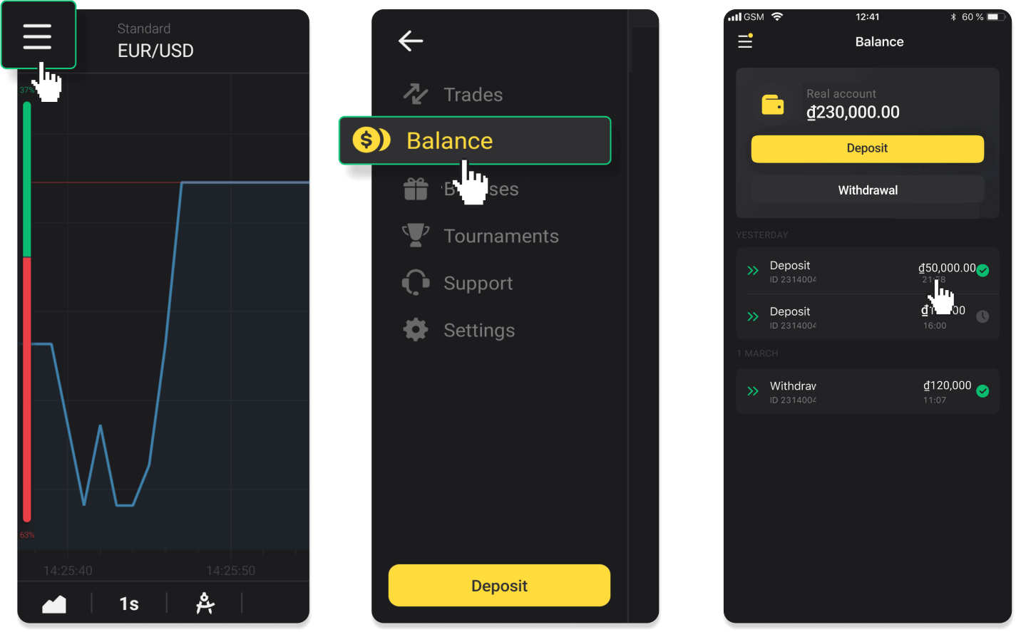 Cómo retirar fondos a mi cuenta bancaria (transferencia bancaria, banca por Internet, transferencia bancaria IMPS, transferencia bancaria NEFT, intercambiador indio, NetBanking, cuenta virtual, CEPbank, PIX) en Binomo