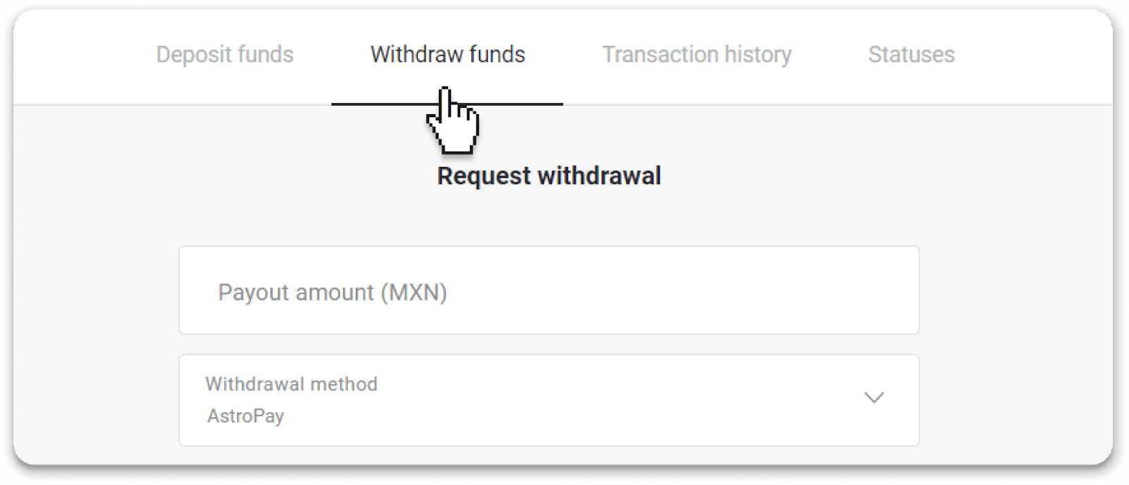 How to Withdraw Funds from Binomo to my E-wallet (Bukhari Exchange, Skrill, Perfect Money, ADV Cash, PayTM, Globe Pay, AstroPay, Jeton Wallet) How to Withdraw Funds from Binomo to my E-wallet (Bukhari Exchange, Skrill, Perfect Money, ADV Cash, PayTM, Globe Pay, AstroPay, Jeton Wallet)