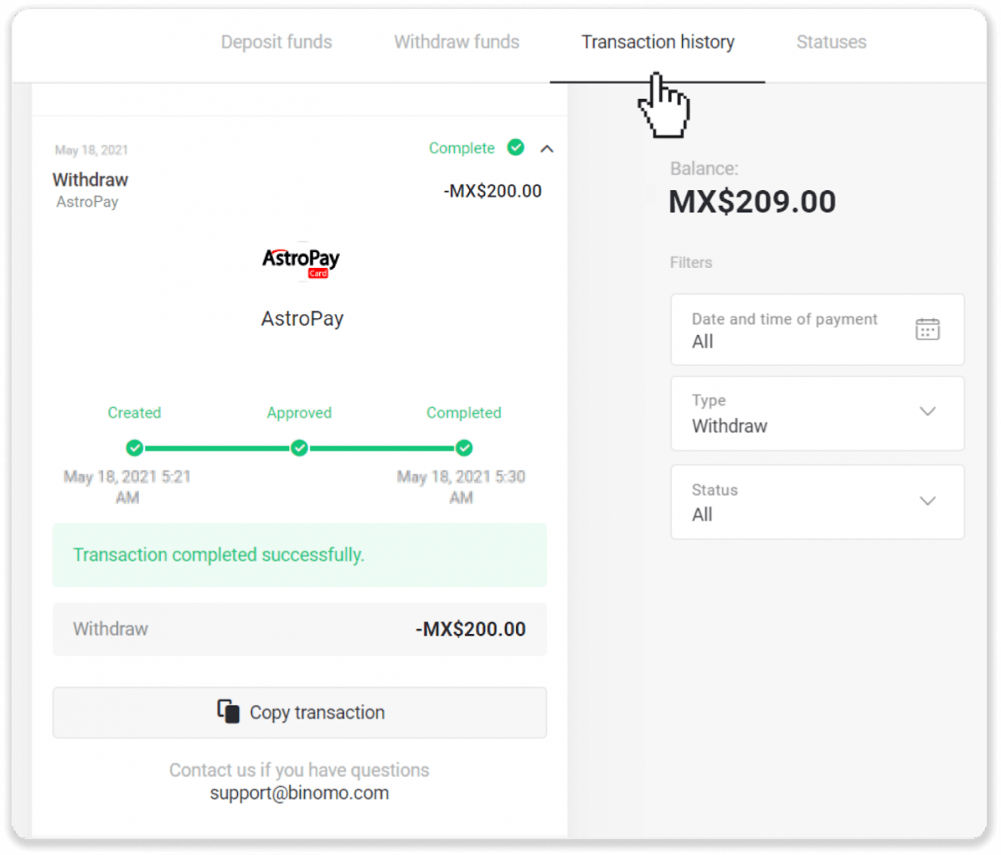 How to Withdraw Funds from Binomo to my E-wallet (Bukhari Exchange, Skrill, Perfect Money, ADV Cash, PayTM, Globe Pay, AstroPay, Jeton Wallet) How to Withdraw Funds from Binomo to my E-wallet (Bukhari Exchange, Skrill, Perfect Money, ADV Cash, PayTM, Globe Pay, AstroPay, Jeton Wallet)